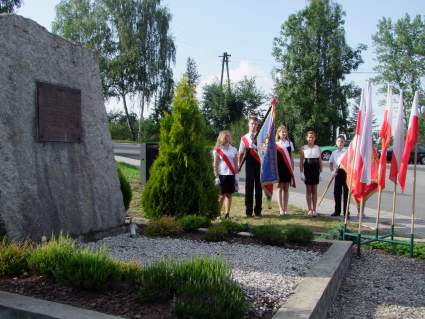 Uroczysto przed Pomnikiem Stefana Bohanesa w kcie Grnej - 01.08.2012 r.