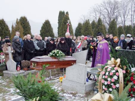 28.02.2012 - Pogrzeb Anny Łękawy.