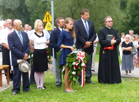Uroczysto w 70. rocznic Powstania Warszawskiego - kta Gna - 01.08.2014 r.