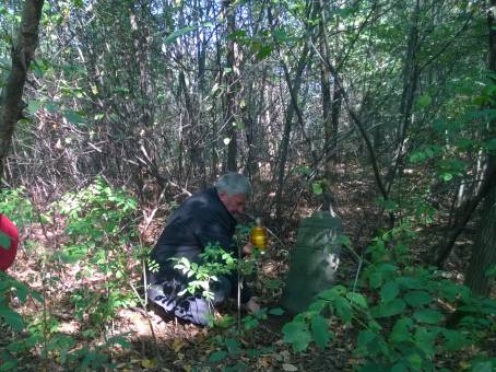 Wizyta na cmentarzu na Biedroniwce - 10.10.2015 r.