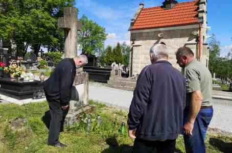 Spotkanie na cmentarzu w Żegocinie - 21.05.2021