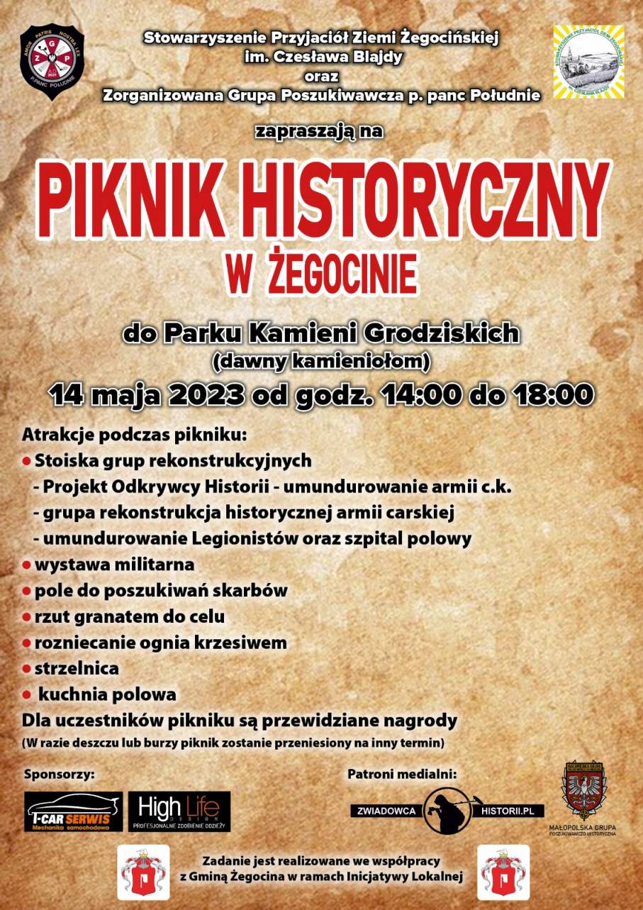 Zaproszenie na Piknik Historyczny