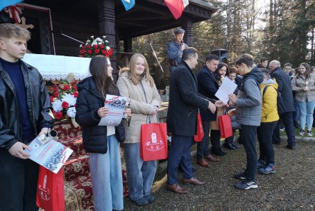 Uroczystość w Kamionce Małej.