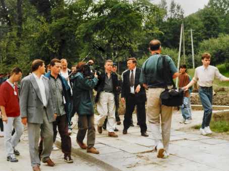 Wizyta Premiera Włodzimierza Cimoszewicza - 06.08.1997 r.
