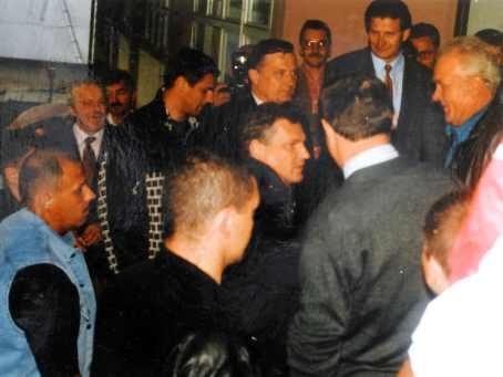 Wizyta Prezydenta Aleksandra Kwaśniewskiego - 18.07.1997 r.