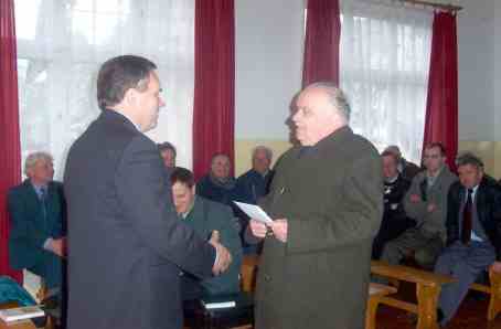 Jóżef Stańdo i Wiesław Woda - 2002 r.