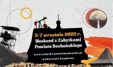 30.07.2025. Zaproszenie na XVIII Weekend z Zabytkami